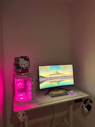 Стіл з електро-регулюванням висоти 120 X 60 см Flexi Desk White 027898