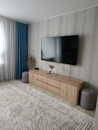 Тумба під телевізор MebelStar Нео 4Ш2Д 200x43x53 см Аляска біла (MBS-1260) фото від покупців 2