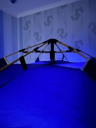 Намет-трансформер туристичний саморозкладний автоматичний 190х190х125 см, Місткий намет автомат для кемпінгу, Чорний (3945578110) фото від покупців 13