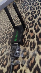 Адаптер Wi-Fi/Bluetooth для ПК та ноутбука WIFI 5G двухдиапазонный 2.4/5ГГц 1300 Mbps и BT в USB3.0 беспроводной вай фай ресивер в компьютер Plug and Play + блютуз для наушников 2в1 + антенны фото от покупателей 9