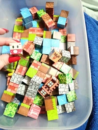 Магнитный конструктор Minecraft 150 шт по игре Майнкрафт Лес и панды Mk001006.1 фото от покупателей 2