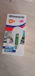 Лампочка с аккумулятором аварийная E27 светодиодная 20Вт New Emergency Lamp, автономная энергосберегающая аккумуляторная LED-лампочка при отключении света для дома, квартиры, офиса, дачи, холодный белый свет, NEL-27