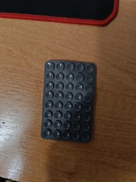 Держатель-присоска для телефона Double Side Silicone 100*64мм Dark Gray