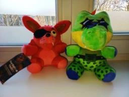 М’яка іграшка аніматронік ГлемРок алігатор Монті 18 см - FNAF / 5 ночей з Фредді