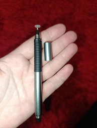 Стилус для смартфона / планшета Galeo Precision Pen 2-in-1 Grey фото от покупателей 2