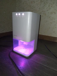 Осушувач повітря від вологи сирості плісняви конденсату з LED-підсвіткою таймером іонізацією потужний електричний побутовий портативний поглинач вологи для кімнати фото від покупців 2