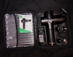 Массажер перкуссионный RZTK Body Gun + 6 насадок фото от покупателей 12