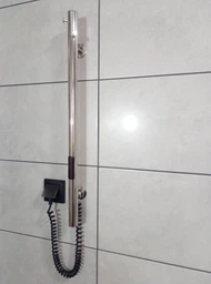 Рушникосушарка електрична Chloe 30x1100 Deffi нержавіюча сталь (Хром, JD03) ( C.MK.110.30.E.C.U.1 ) фото від покупців 2