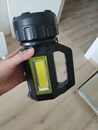 Ліхтар переносний Luxury/Yajia YJ-2895 5W+20SMD (акум. 3000mAh, power bank, ЗП 220V) 17.5см фото від покупців 6
