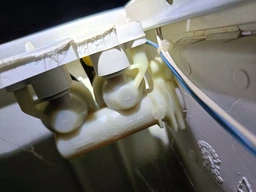 Клапан EDL90/88-L для стиральной машины Ariston Indesit C00110333 2x90 градусов фото от покупателей 2