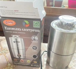 Кофемолка электрическая измельчитель универсальный для специй орехов бобов мельница для кофе электрокофемолка с острыми лезвиями из нержавеющей стали фото от покупателей 4