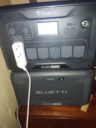Зарядная станция Bluetti AC300 + Дополнительная батарея B500K / 3000 Вт / 5120 Вт⋅ч / LiFePO4 (3000W AC300+B500K) фото от покупателей 14