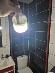 LED Лампа туристична кемпінгова cвітильник акумуляторний ліхтар нічник з підвісом 16х9.4х9.4 см (CATA-CT-4279)