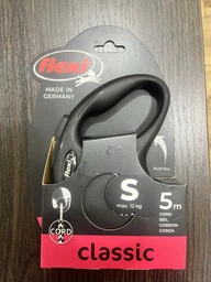 Поводок-рулетка Flexi New Classic S 5 м Розовый (4000498022535) фото от покупателей 5
