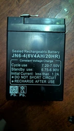Аккумуляторная батарея EMOS B9641 AGM 6V 4Ah fast 4.7mm фото от покупателей 3