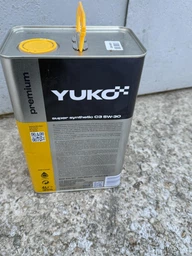Масло YUKO SUPER SYNTHETIC C3 5W-30 SAE API SN/CF 4л канистра фото от покупателей 1