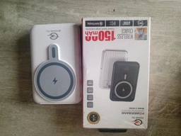 Повербанк умб 20000 mAh с быстрой зарядкой qc и встроенными кабелями type c lightning Andowl power bank Q-CD219X1 павербанк для телефона планшета айпада устройств powerbank внешний портативный аккумулятор повербанки большой емкости белый фото от покупателей 6
