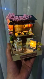 Конструктор 3D Румбокс Sakura Noodles Shop Магазин лапши Сакура Diy House CuteRoom QT-041