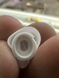 Комплект амбушюр для AirPods Pro 1-2, 4шт (XS, S, M, L), силікон, White
