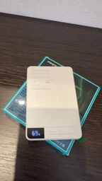 Магнитный павербанк Lexego 10000 mAh Gray PD 20W с беспроводной зарядкой MagSafe портативный внешний беспроводной аккумулятор, батарея магсейф для iPhone Android айфона MWPQ1-10-GR фото от покупателей 6