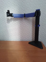 Настольное крепление для монитора GamePro MAG100V 17-40" 2-12 кг Black/Violet фото от покупателей 4