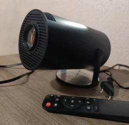 Смарт проектор SMART 4K Projector Ultra HD до 130 дюймів, міні, портативний,HDMI-сумісний, повна підтримка Android та iOS , Bluetooth 5.0, Wi-Fi 6, мультимедійний домашній кінотеатр, чорний фото от покупателей 2