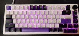 Игровая клавиатура HATOR Hellyberry HK75 White-Violet