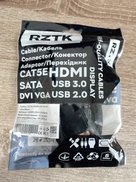 Кабель RZTK HDMI-DVI M-M 1.8 м Black фото от покупателей 2