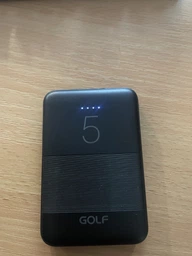 УМБ Golf G95-C 5000mAh 2USB+Type-C+microUSB Candy Power Bank Black(6959072723260)
