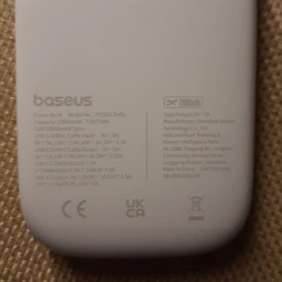 УМБ Baseus EnerFill FC31 20000 mAh 45W White (6932172695811)