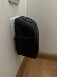 Мини обогреватель портативный 400W Handy Heater с пультом, таймер, электрический тепловентилятор, дуйчик в розетку фото от покупателей 7