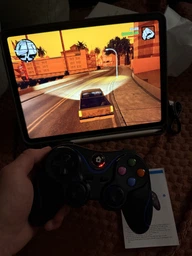 Бездротової Bluetooth-джойстик Gen-game геймпад для мобільного телефону, смартфона V8 PC Android iOS чорний