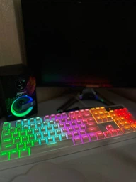 Клавиатура механическая проводная RZTK Bifrost Rainbow Dark Kailh Red фото от покупателей 9