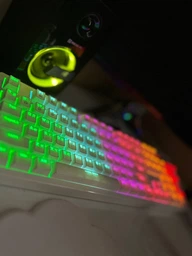 Клавиатура механическая проводная RZTK Bifrost Rainbow Dark Kailh Red фото от покупателей 7