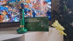 Массажер вакуумный 6 режимов Cupping Massage Pro аккумуляторный + масло 1 шт зеленый фото от покупателей 15