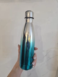 Термопляшка 500 мл Lumiq термос до школи з нержавіючої сталі для води та чаю Золота