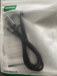 Кабель UGREEN US288 USB 2.0 to USB-C 18W QC3.0 3A 0.5m Black (60125)