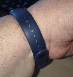 Силиконовый ремешок Original Design MiJobs для фитнес браслета Xiaomi Mi Band 8/9/10 Charcoal Gray (25) с металлическим креплением (mrk2810) фото от покупателей 5