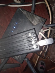 Кабель питания для роутера от павербанка с преобразователем напряжения 5V-12V USB - DC 5.5X2.1 1A, 1M Черный фото от покупателей 1