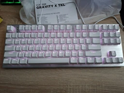 Клавіатура Hator Gravity X TKL White (HTK551UA) фото від покупців 3
