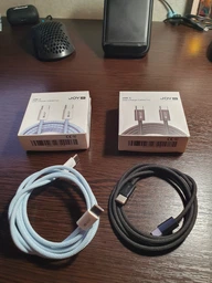 Кабель JoyPro USB Type-C 20 Вт 5 А 1 м с держателем Pink (C-TC-01-P)