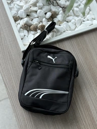 Спортивная сумка планшет через плечо тканевая Puma Fundamental 09180301 Puma Black (4069156960985)
