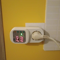 Реле напруги в розетку з реле струму TOMZN TOSVA-16, Розетка-захист від перенапруги, Реле контролю напруги 16A 100В~300В, Регульований пристрій захисту від перепадів напруги автоматичний вимикач, Бар'єр, Відсікач мережі
