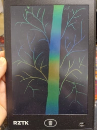 Детский планшет для рисования RZTK Art Board 8.5" со стилусом LCD Black (LCD-85B) фото от покупателей 4