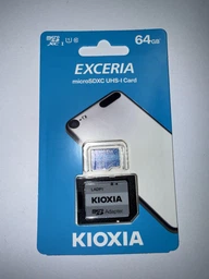 Карта памяти Kioxia MicroSDXC 64GB UHS-I Class 10 Exceria R100MB/s + SD-адаптер (LMEX1L064GG2) фото от покупателей 2
