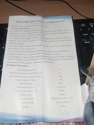 POE блискавковідвід Voltronic LAN-RJ45/01 (YT05341) фото від покупців 2