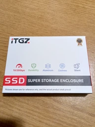 Внешний корпус карман для SSD M.2 NVMe и SATA USB 3.2 Gen 2 – 10Гбит/с – игровой адаптер переходник бокс для диска NGFF на контроллере RTL9210B фото от покупателей 4