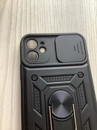 Чохол Camshield з кільцем-підставкою на iPhone 11 синій фото від покупців 2