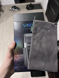 Электробритва шейвер мужской профессиональный VGR V-640S бритва 9000 ОБ. чорный фото от покупателей 1