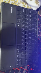 Клавиатура беспроводная JEQANG JB-380 bluetooth charging and lighting touch keyboard Черный